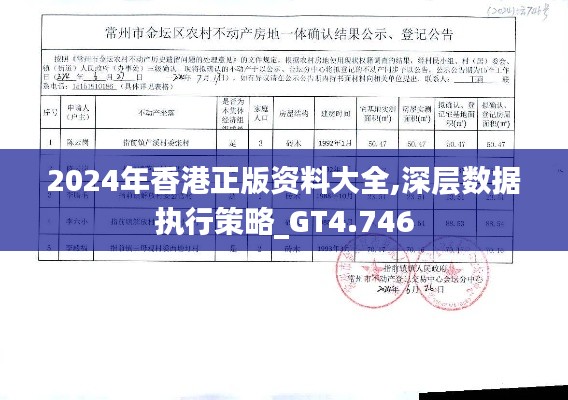 2024年香港正版资料大全,深层数据执行策略_GT4.746