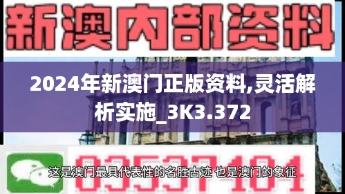 2024年新澳门正版资料,灵活解析实施_3K3.372
