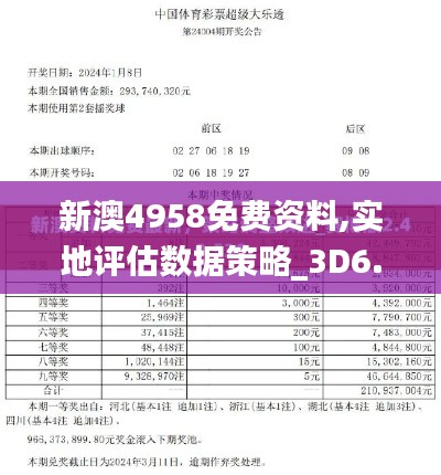新澳4958免费资料,实地评估数据策略_3D6.337
