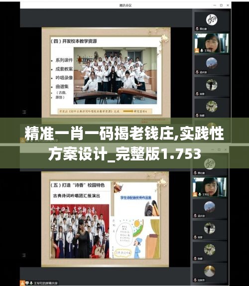 精准一肖一码揭老钱庄,实践性方案设计_完整版1.753