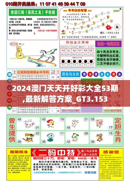 2024澳门天天开好彩大全53期,最新解答方案_GT3.153