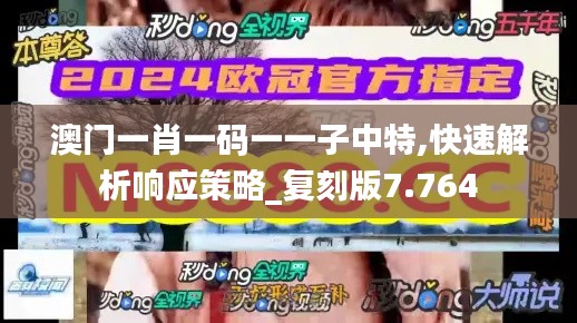 澳门一肖一码一一子中特,快速解析响应策略_复刻版7.764