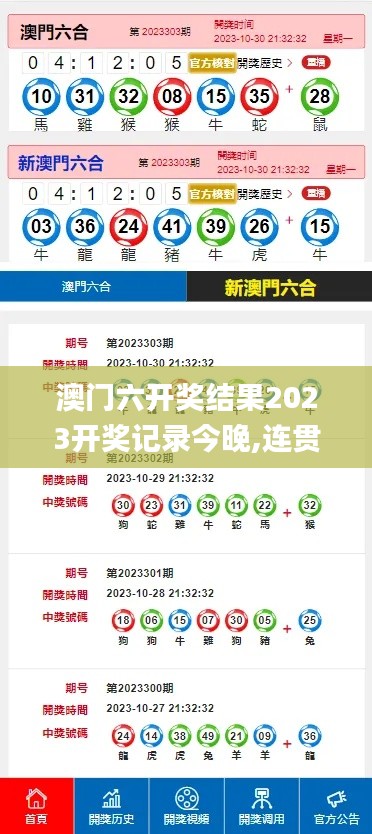 澳门六开奖结果2023开奖记录今晚,连贯性方法评估_R版10.673