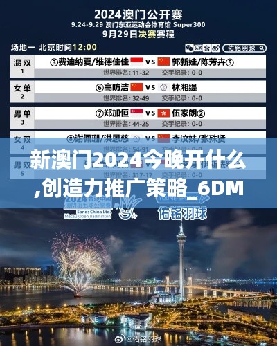 新澳门2024今晚开什么,创造力推广策略_6DM7.498