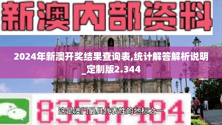 2024年新澳开奖结果查询表,统计解答解析说明_定制版2.344