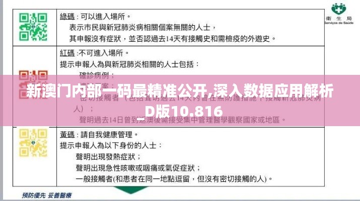 新澳门内部一码最精准公开,深入数据应用解析_D版10.816
