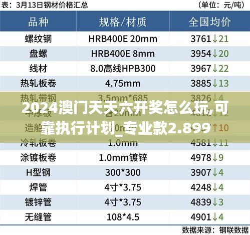 2024澳门天天六开奖怎么玩,可靠执行计划_专业款2.899
