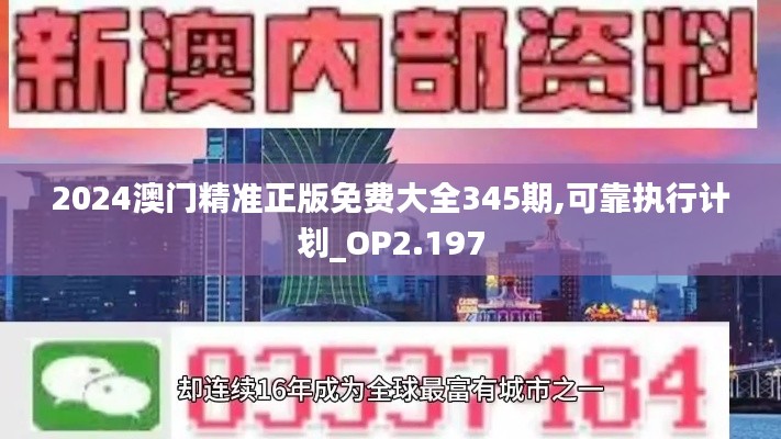 2024澳门精准正版免费大全345期,可靠执行计划_OP2.197