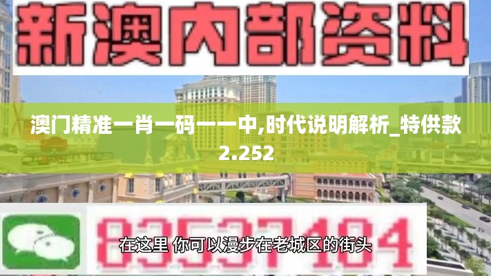 澳门精准一肖一码一一中,时代说明解析_特供款2.252