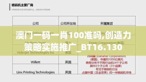 澳门一码一肖100准吗,创造力策略实施推广_BT16.130