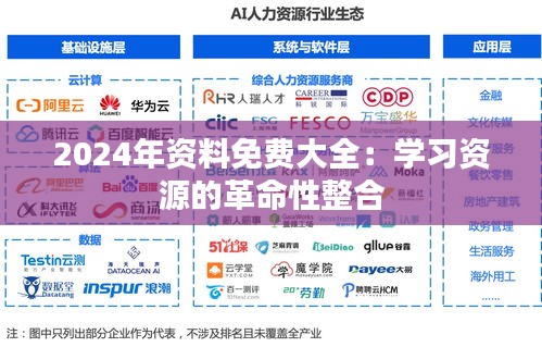 2024年资料免费大全：学习资源的革命性整合