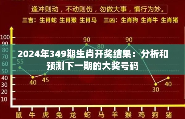 2024年349期生肖开奖结果：分析和预测下一期的大奖号码