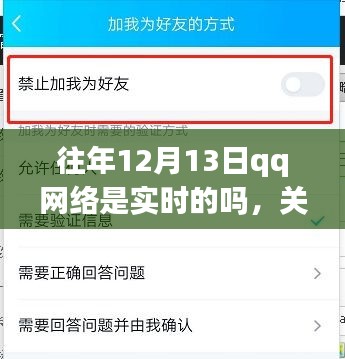 关于往年12月13日QQ网络实时性的探讨与分析