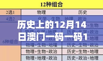 历史上的12月14日澳门一码一码100准确：深挖澳门历史的内涵与价值