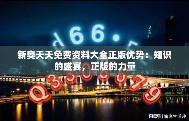 新奥天天免费资料大全正版优势：知识的盛宴，正版的力量