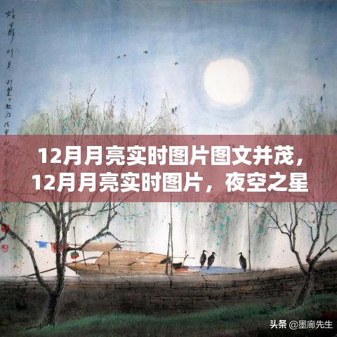 12月月亮实时图片，璀璨夜空下的星月传奇