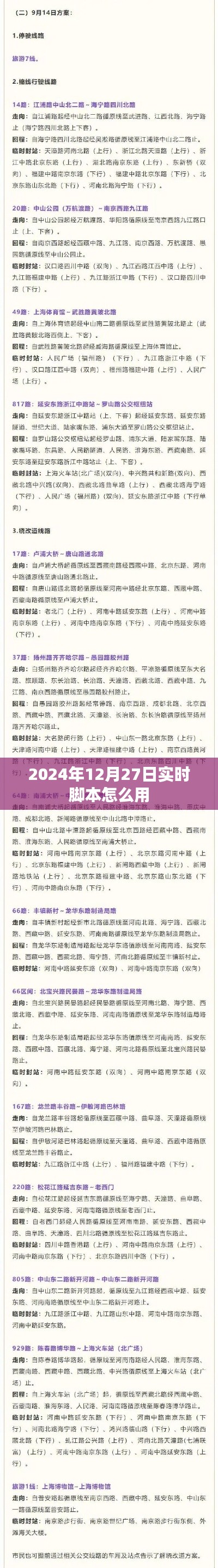实时脚本使用指南，掌握未来时间点的操作技巧