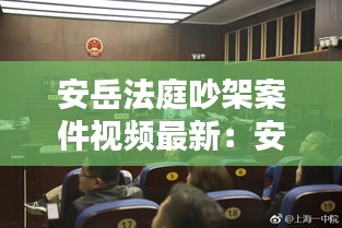 安岳法庭吵架案件视频最新：安岳人民法院庭审公开网 