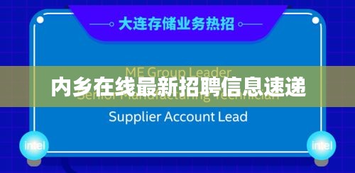 内乡在线最新招聘信息速递