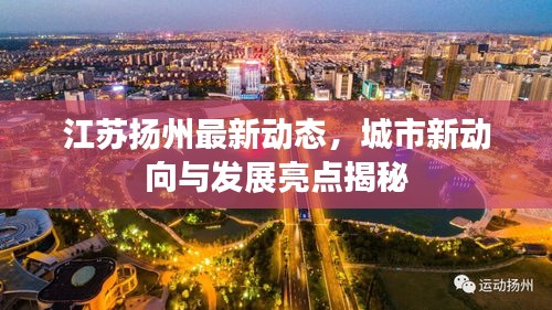 江苏扬州最新动态，城市新动向与发展亮点揭秘