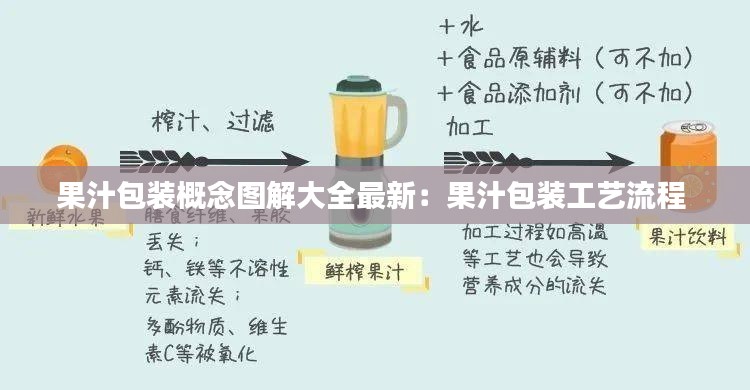 果汁包装概念图解大全最新：果汁包装工艺流程 