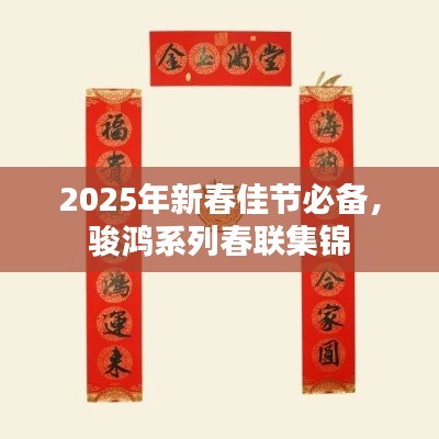 2025年新春佳节必备，骏鸿系列春联集锦
