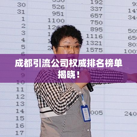 成都引流公司权威排名榜单揭晓！