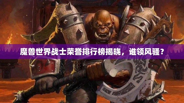 魔兽世界战士荣誉排行榜揭晓，谁领风骚？