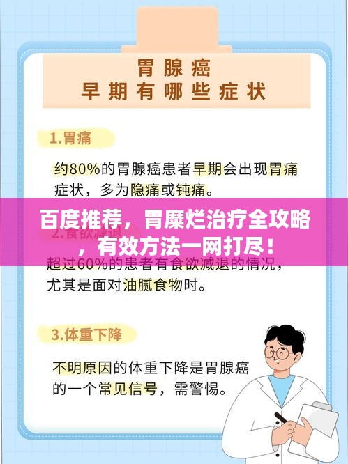 百度推荐，胃糜烂治疗全攻略，有效方法一网打尽！
