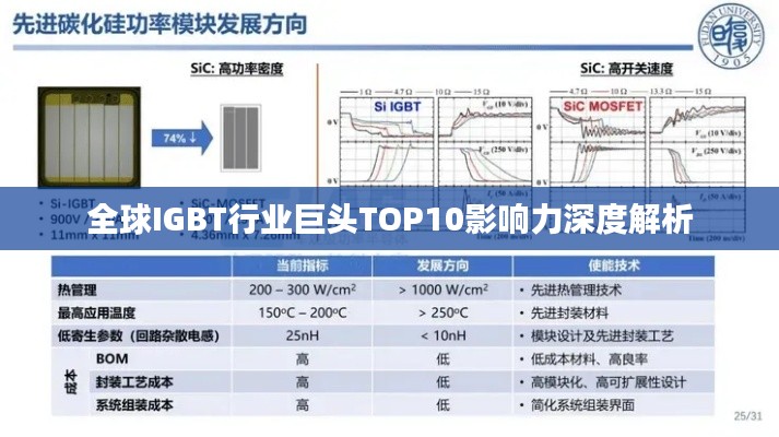 全球IGBT行业巨头TOP10影响力深度解析