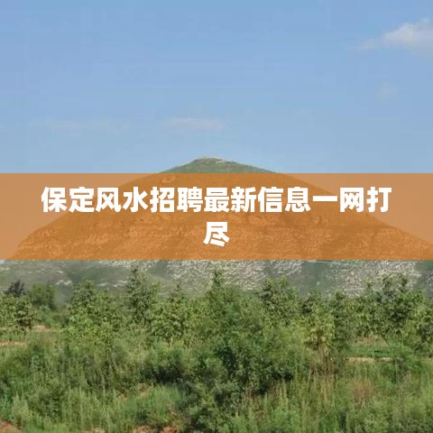 保定风水招聘最新信息一网打尽