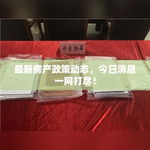 最新房产政策动态，今日消息一网打尽！