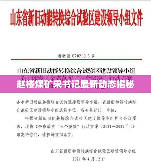 赵楼煤矿宋书记最新动态揭秘