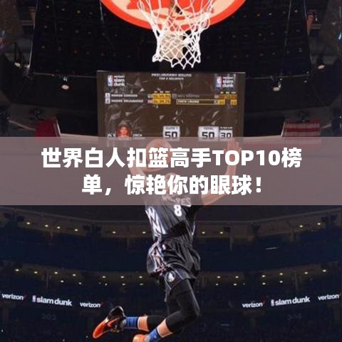 世界白人扣篮高手TOP10榜单，惊艳你的眼球！