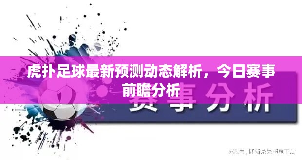 虎扑足球最新预测动态解析，今日赛事前瞻分析