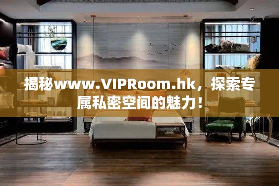 揭秘www.VIPRoom.hk，探索专属私密空间的魅力！