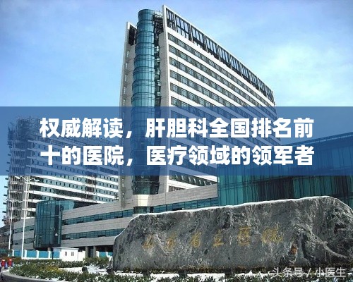 权威解读，肝胆科全国排名前十的医院，医疗领域的领军者！