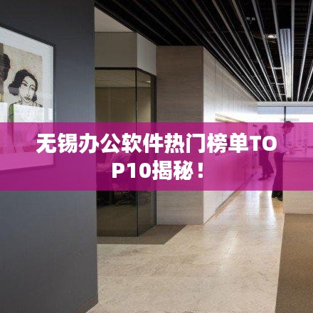 无锡办公软件热门榜单TOP10揭秘！