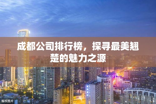 成都公司排行榜，探寻最美翘楚的魅力之源