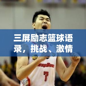 三屏励志篮球语录，挑战、激情与荣耀的篮球人生之路
