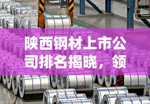 陕西钢材上市公司排名揭晓，领先企业一览无余！