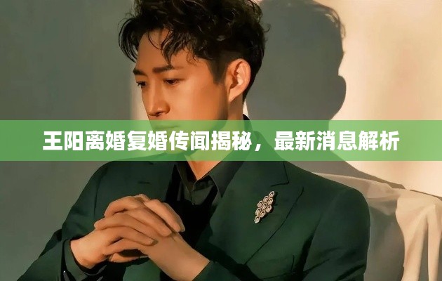 王阳离婚复婚传闻揭秘，最新消息解析