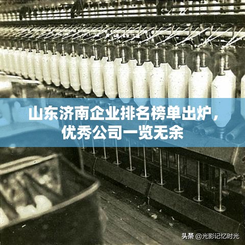 山东济南企业排名榜单出炉，优秀公司一览无余