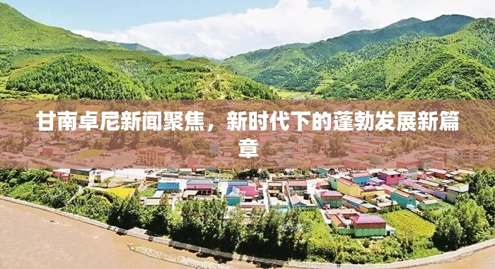甘南卓尼新闻聚焦，新时代下的蓬勃发展新篇章