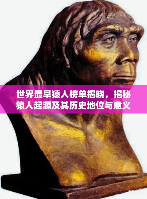 世界最早猿人榜单揭晓，揭秘猿人起源及其历史地位与意义