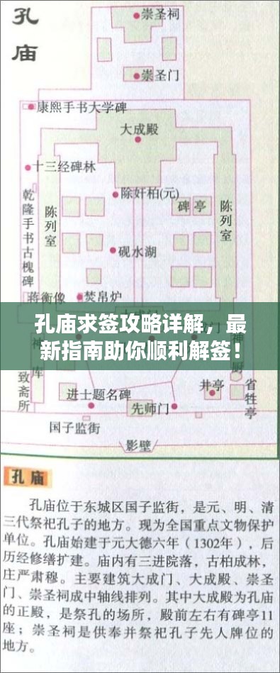 孔庙求签攻略详解，最新指南助你顺利解签！