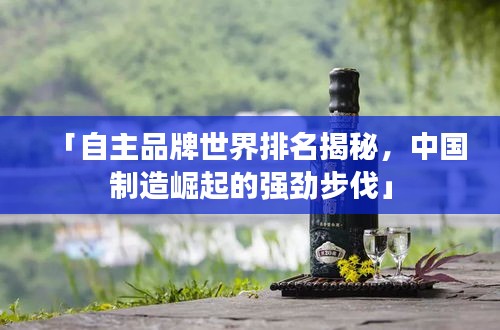「自主品牌世界排名揭秘，中国制造崛起的强劲步伐」